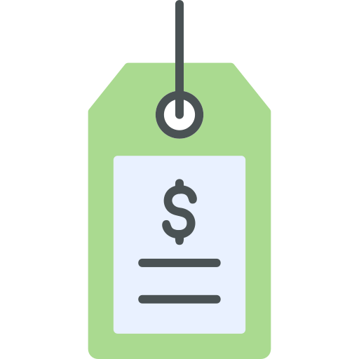 가격표 Generic Flat icon