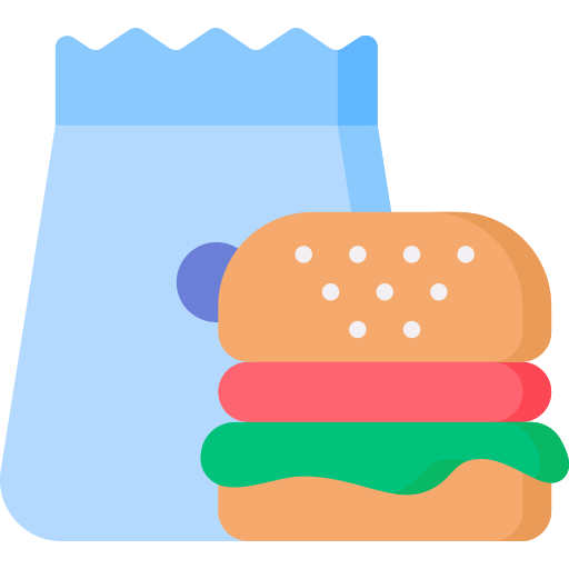 Burger Special Flat icon