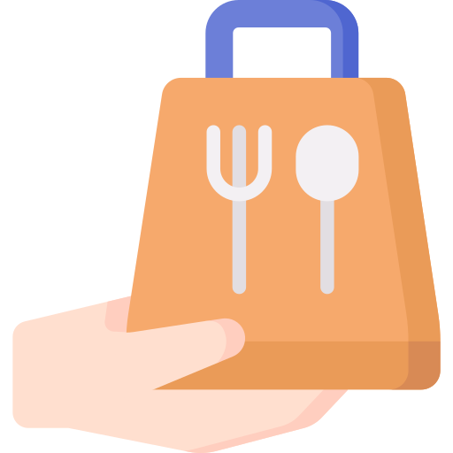 Food delivery Special Flat icon