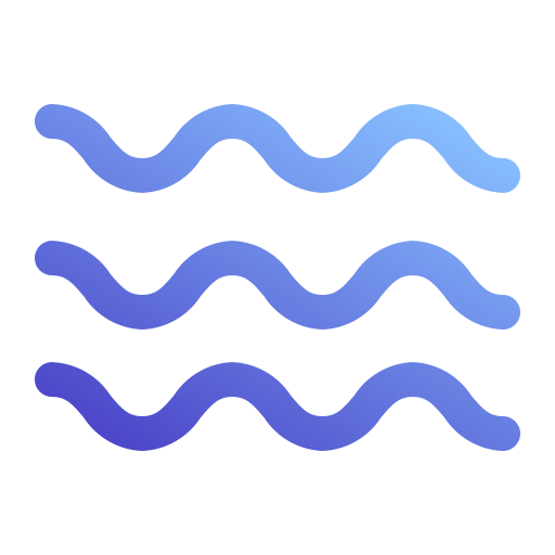 Wave Generic Gradient icon