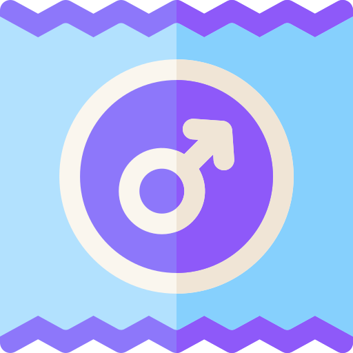condoom Basic Rounded Flat icoon