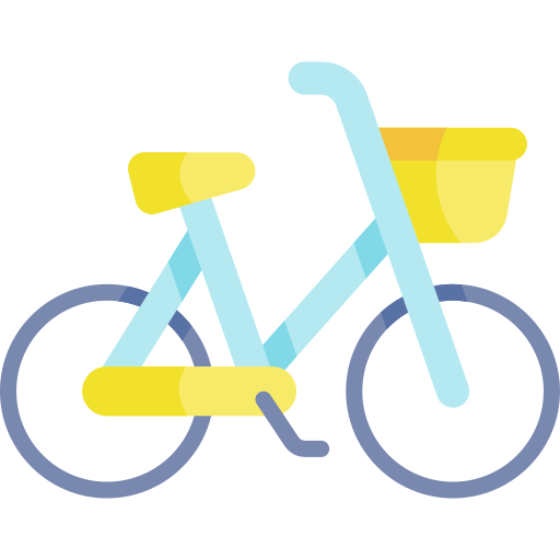 fahrrad Kawaii Flat icon