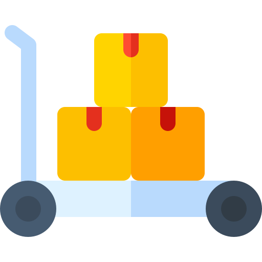 Trolley Basic Rounded Flat icon