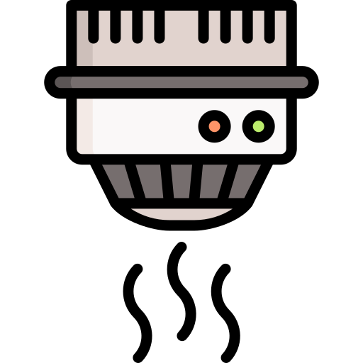 detector de humo Special Lineal color icono