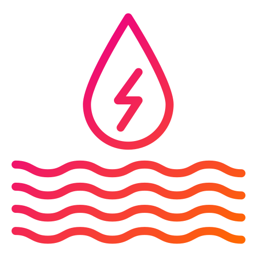 水エネルギー Generic Gradient icon