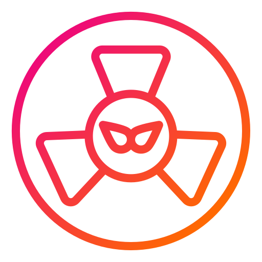 核エネルギー Generic Gradient icon