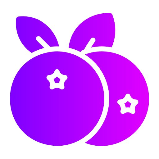 Blueberries Generic Flat Gradient icon