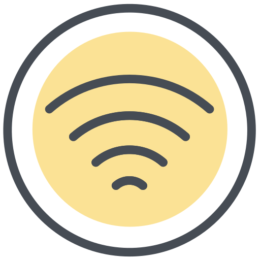 wi-fi Generic Outline Color ikona