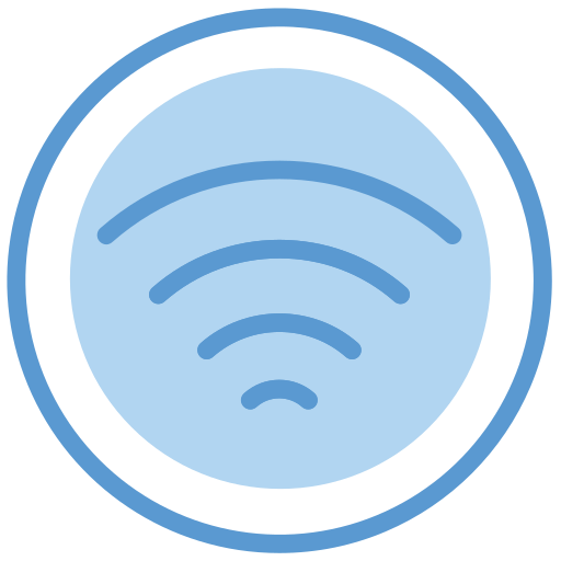 wifi Generic Blue icoon