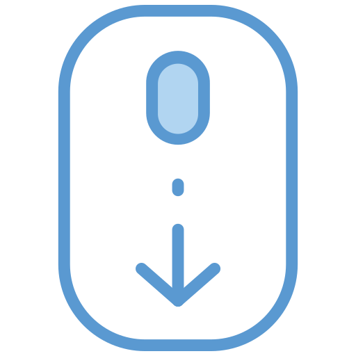 マウスカーソル Generic Blue icon