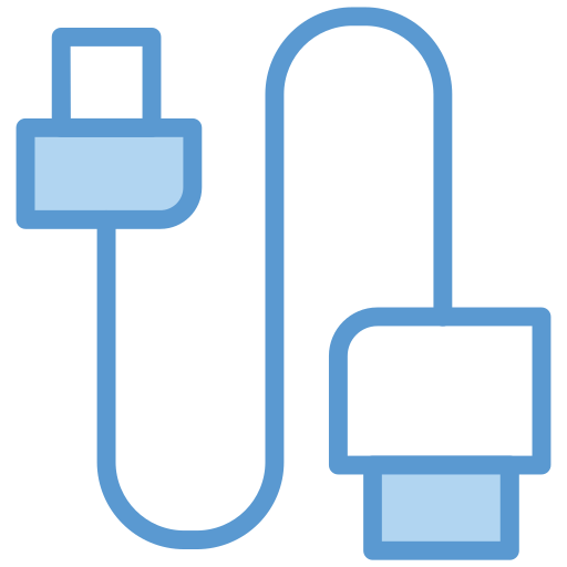usb-зарядное устройство Generic Blue иконка