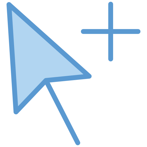 mauszeiger Generic Blue icon