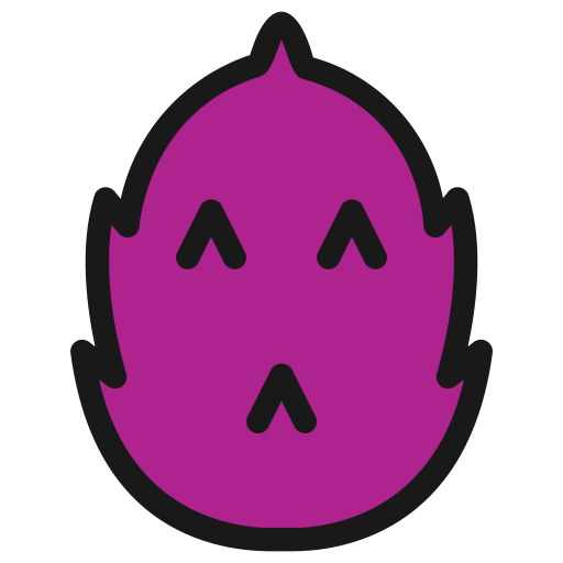 drachenfrucht Generic Outline Color icon
