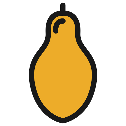 papaya Generic Outline Color icono