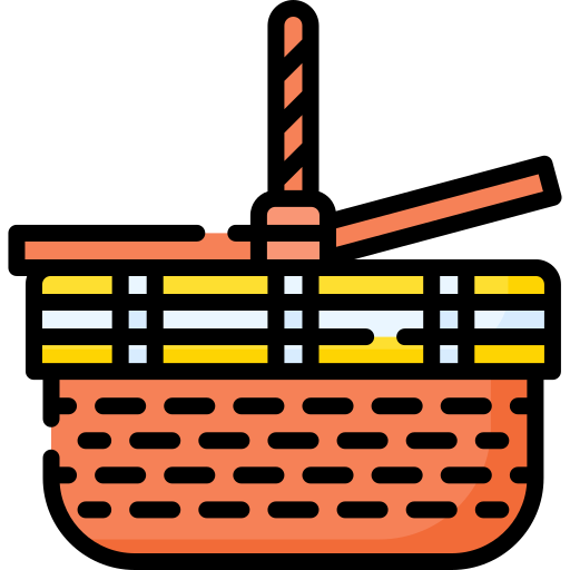 cesta de picnic Special Lineal color icono