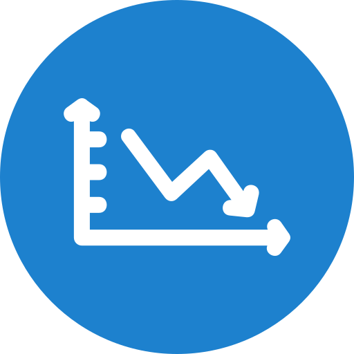 Line graph Generic Mixed icon