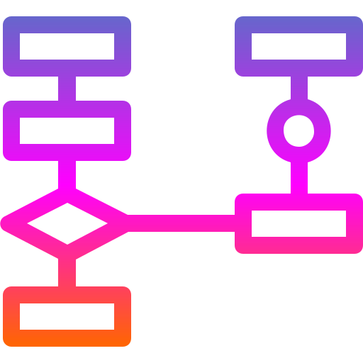Блок-схема Generic Gradient иконка