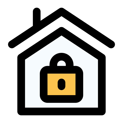 Padlock Generic Outline Color icon