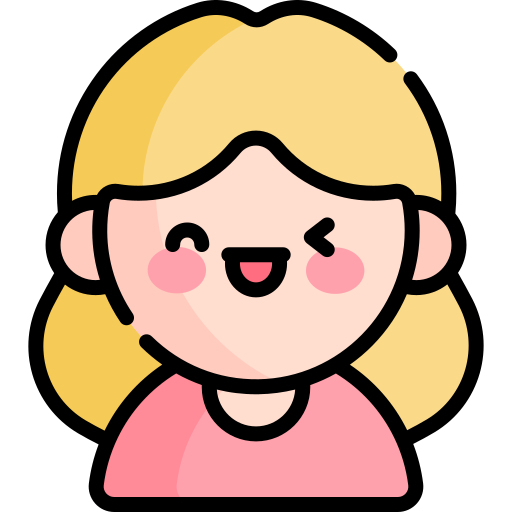 lengua fuera Kawaii Lineal color icono