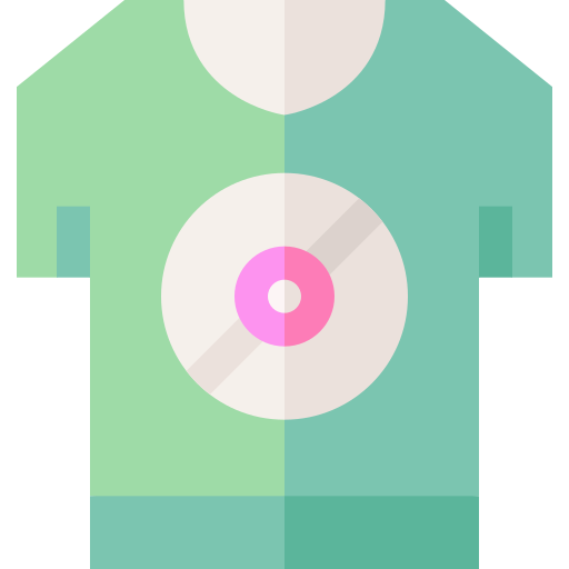 maglietta Basic Straight Flat icona