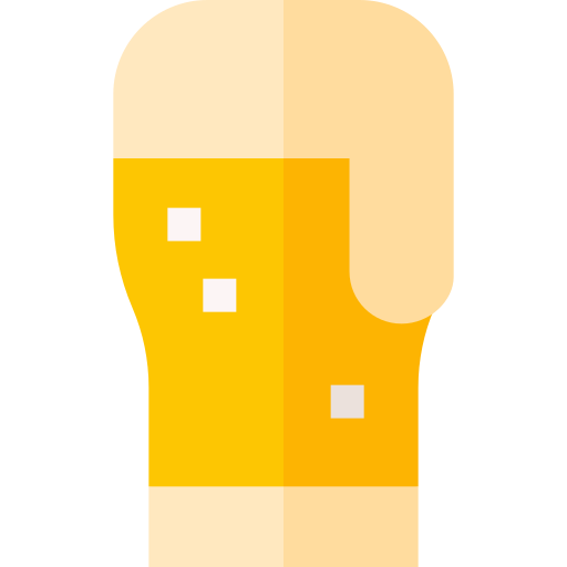 bière Basic Straight Flat Icône