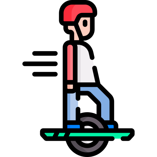 onewheel-board Special Lineal color icon