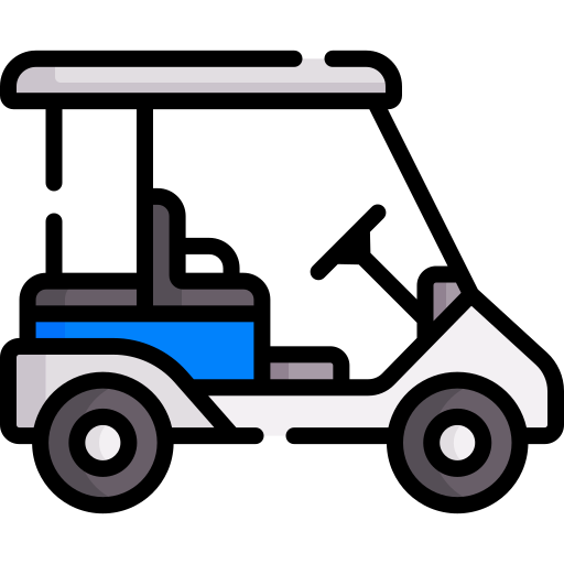 ゴルフカート Special Lineal color icon
