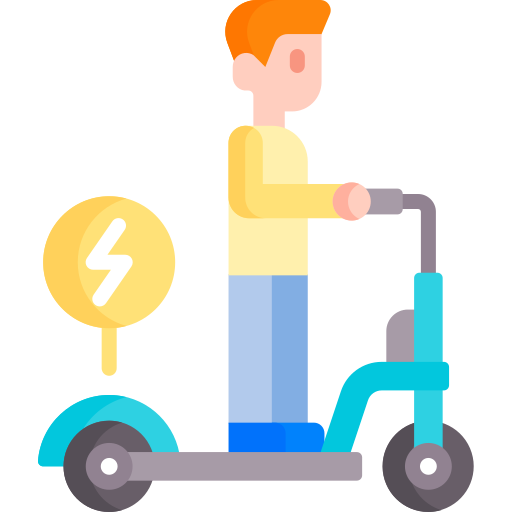 elektrische scooter Special Flat icoon