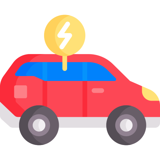 elektroauto Special Flat icon