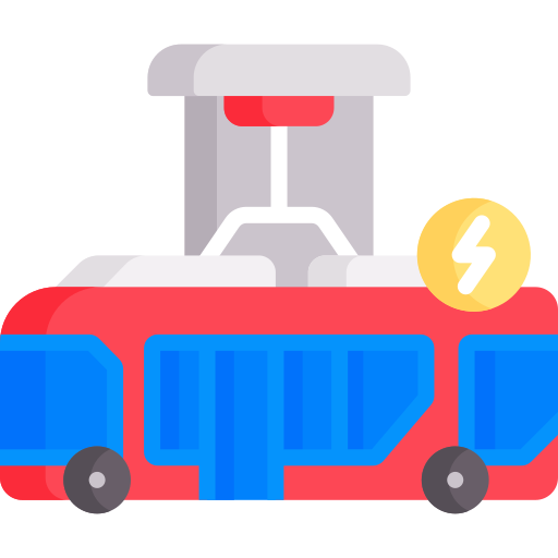 電気バス Special Flat icon