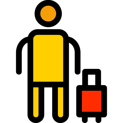 tourist Generic Outline Color icon