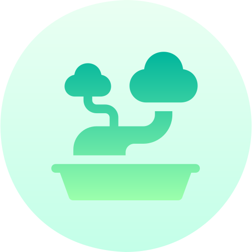 bonsai Basic Gradient Circular icon