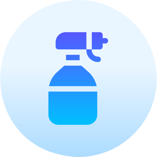 Spray Basic Gradient Circular icon