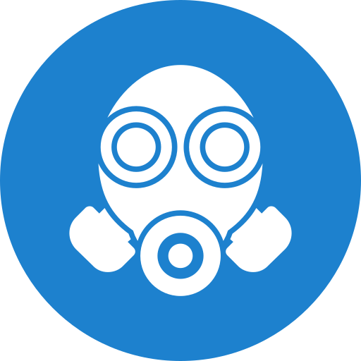 Gas mask Generic Mixed icon