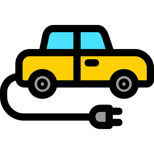 Electric car Generic Outline Color icon