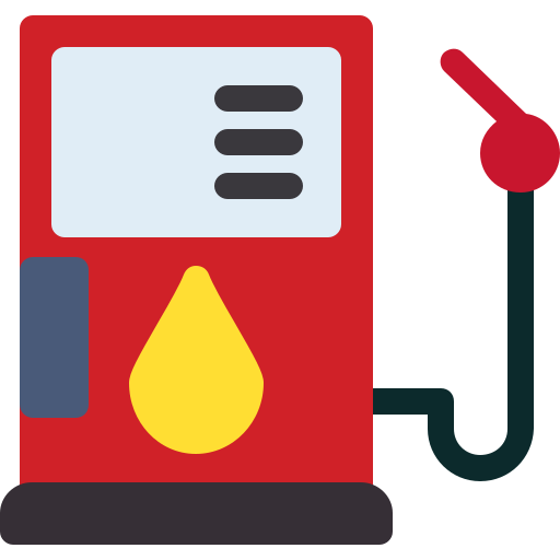 gasbrandstof Generic Flat icoon