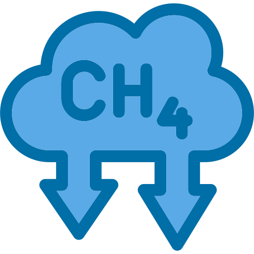 Methane Generic Blue icon