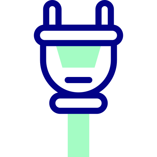 コネクタ Detailed Mixed Lineal color icon