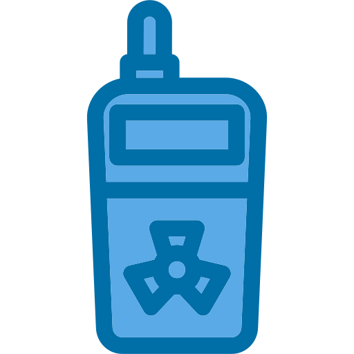 stralingsdetector Generic Blue icoon