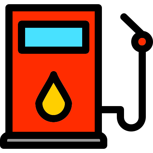 gasolina Generic Outline Color Ícone