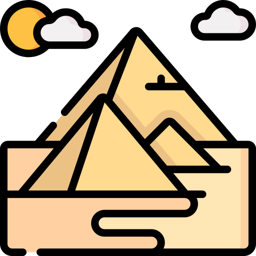 piramidy Special Lineal color ikona
