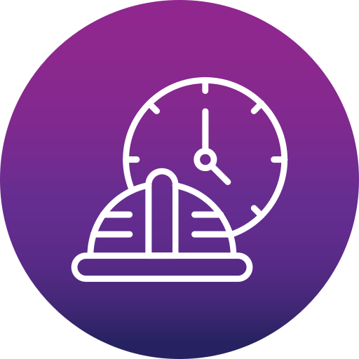 Working hours Generic Flat Gradient icon