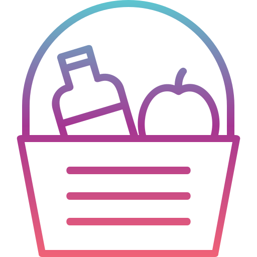 Picnic basket Generic Gradient icon