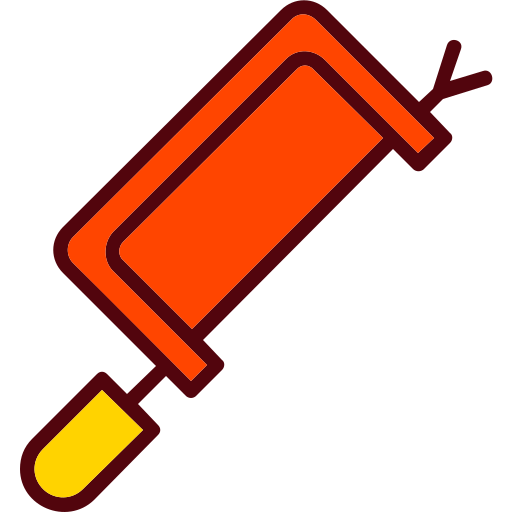 Hacksaw Generic Outline Color icon