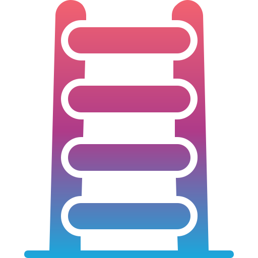 scala a pioli Generic Flat Gradient icona