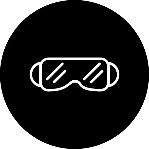 Safety glasses Generic Glyph icon