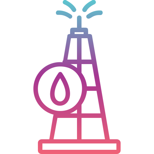 impianto di perforazione Generic Gradient icona