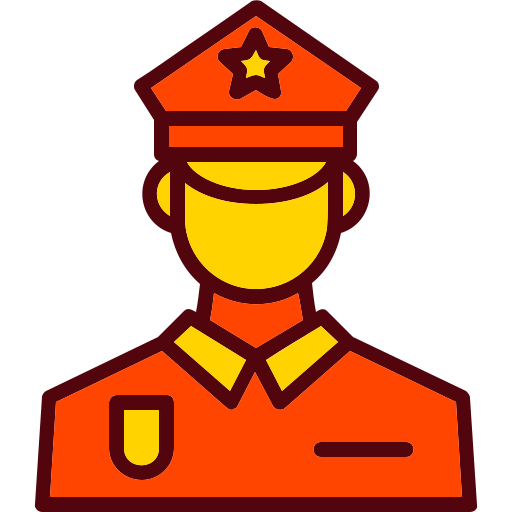 policier Generic Outline Color Icône