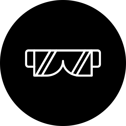okulary ochronne Generic Glyph ikona