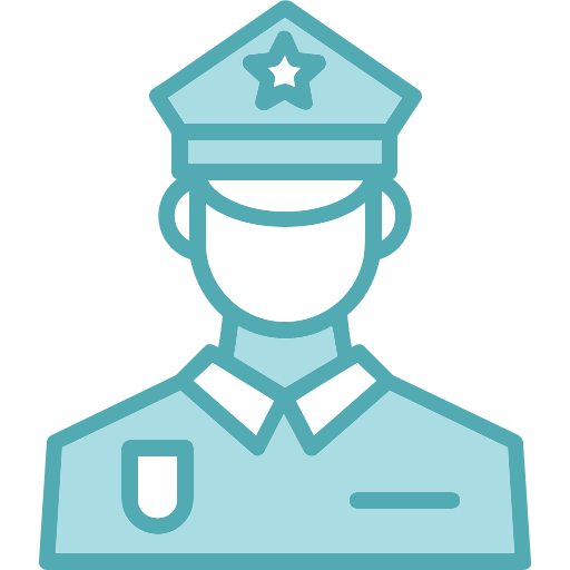 Policeman Generic Blue icon